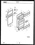 DOOR PARTS Diagram and Parts List for TSK210HN1T  Kelvinator Refrigerator