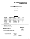 COVER Diagram and Parts List for F44N21CED2  Frigidaire Refrigerator