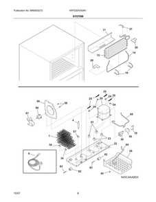 Part Location Diagram of 5304491943 Frigidaire STARTER KIT