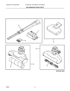Part Location Diagram of 4055483723 Frigidaire DUCT-AIR