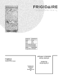 COVER Diagram and Parts List for FPUH19D7LF1  Frigidaire Freezer