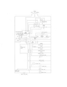 Wiring Schematic Diagram and Parts List for FFHS2622MSS  Frigidaire Refrigerator