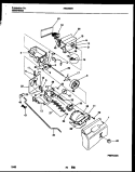 ICE DISPENSER Diagram and Parts List for FRS26XRAB0  Frigidaire Refrigerator