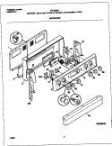 Part Location Diagram of 316098000 Frigidaire OVERLAY-CLOCK