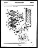 SYSTEM AND ELECTRICAL PARTS Diagram and Parts List for MFU17M3AW1  Tappan Freezer