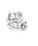 EVAPORATOR, CONDENSER (`CC` CABINET Diagram and Parts List for A1238EC2  Frigidaire Air Conditioner