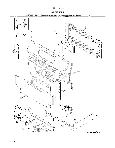 Backguard Diagram and Parts List for 79078143413  Kenmore Range