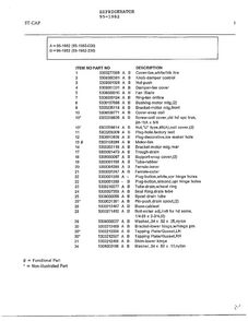Electrical Equipment Page 4 Diagram and Parts List for 95-1982  Frigidaire Refrigerator