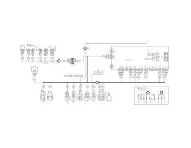Wiring Diagram Diagram and Parts List for FPID2497RF3A  Frigidaire Dishwasher