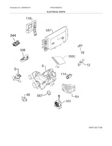 Part Location Diagram of A00666002 Frigidaire LAMP