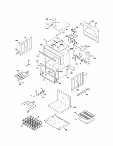 Upper Oven Diagram and Parts List for 79048879900  Kenmore Wall Oven