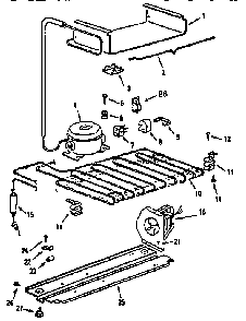 Part Location Diagram of 301906 Maytag Thermistor