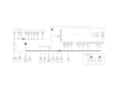 Wiring Diagram Diagram and Parts List for EI24ID81SS0A  Electrolux Dishwasher
