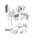 COOLING SYSTEM Diagram and Parts List for RT173GCD3  Frigidaire Refrigerator