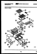 Part Location Diagram of 3206353 Frigidaire SHELF-FREEZER