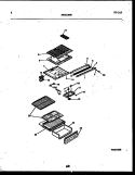 Part Location Diagram of 218820600 Frigidaire BOTTOM PANEL-Freezer