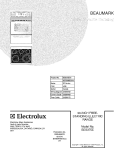 COVER Diagram and Parts List for BES375ES1  Crosley Wall Oven