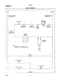 WIRING SCHEMATIC Diagram and Parts List for FLF316AQB  Frigidaire Range