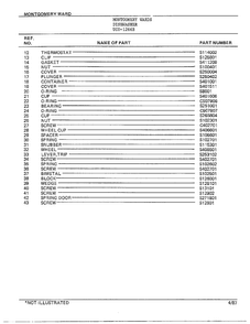 Dishwasher Page 7 Diagram and Parts List for 1266B  Frigidaire Dishwasher