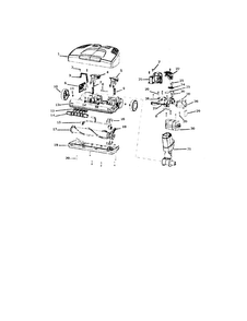 Part Location Diagram of NUE-004 Frigidaire Front axle assembly