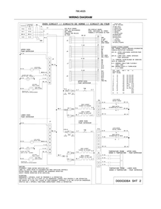 Wiring Diagram Diagram and Parts List for 79040252411  Kenmore Wall Oven