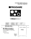 COVER Diagram and Parts List for FEC32S6HSB  Frigidaire Cooktop