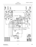 WIRING DIAGRAM Diagram and Parts List for GLEF379DSB  Frigidaire Range