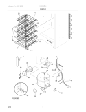 SYSTEM Diagram and Parts List for UL5000CA9  Electrolux Freezer
