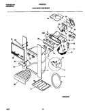 ICE & WATER DISPENSER Diagram and Parts List for FRS28ZGED3  Frigidaire Refrigerator