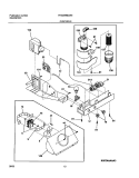 CONTROLS Diagram and Parts List for FRS26RBCW0  Frigidaire Refrigerator