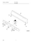 Part Location Diagram of 316009044 Frigidaire Range Knob