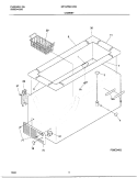 CABINET Diagram and Parts List for MFC25M4GW2  Uni Freezer