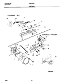 CONTROLS Diagram and Parts List for FRS24WSGW6  Frigidaire Refrigerator