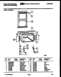CABINET AND INSTALLATION PARTS Diagram and Parts List for AS248N2K2  Frigidaire Air Conditioner
