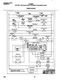 WIRING DIAGRAM Diagram and Parts List for FEF389CFBH  Frigidaire Range