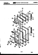 Part Location Diagram of 8011188 Frigidaire RETAINER Left Hand