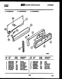 BACKGUARD Diagram and Parts List for CGC3M5WSTB  Gibson Range