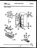 Part Location Diagram of 216294413 Frigidaire GRILLE/KICKPLATE