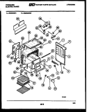 BODY PARTS Diagram and Parts List for REG34NW1  Frigidaire Range