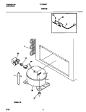 SYSTEM Diagram and Parts List for FFC05M5CW3  Frigidaire Freezer