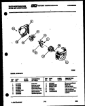 AIR HANDLING PARTS Diagram and Parts List for AH094J2T3  Frigidaire Air Conditioner