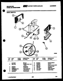 ELECTRICAL PARTS Diagram and Parts List for M208F1QA  Kelvinator Air Conditioner