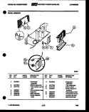 UNIT PARTS Diagram and Parts List for A08ME2E3  Frigidaire Air Conditioner