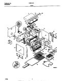 BODY Diagram and Parts List for FEB374CCBC  Frigidaire Wall Oven