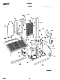 SYSTEM Diagram and Parts List for GRS20ZRHW0  Gibson Refrigerator