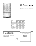 COVER Diagram and Parts List for EI28BS51IS5  Electrolux Refrigerator