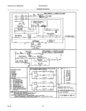 WIRING DIAGRAM Diagram and Parts List for CFEF2405LWA  Frigidaire Range