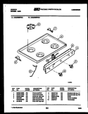 Part Location Diagram of 5303212556 Frigidaire PANEL-MANIFOLD