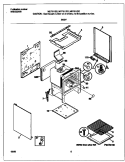 BODY Diagram and Parts List for MLF311SGDC  Frigidaire Range