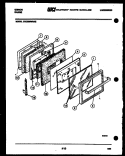 Part Location Diagram of 3206078 Frigidaire SEAL-OVEN DOOR